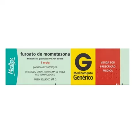 Furoato Mometasona Pomada Genérico Medley 1mg/g 20g